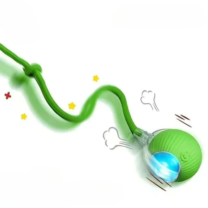Pet Interactive Ball Toy, Automatic Rolling Ball