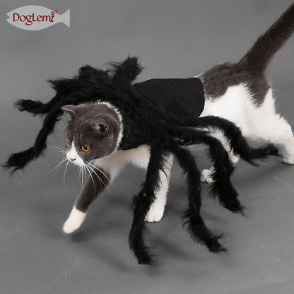 Halloween pet spider clothes for dogs and cats