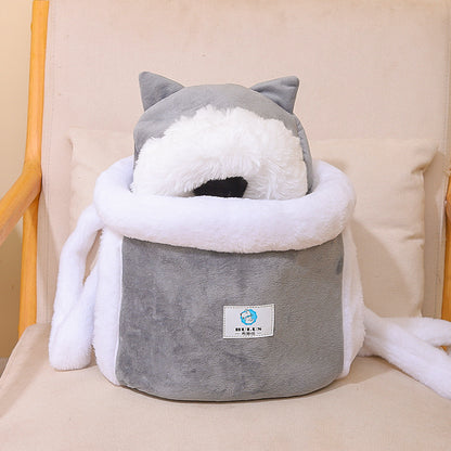 【Factory direct sale】Cat backpack indoor cat nest integrated cute Japanese and Korean style cat supplies cat bag