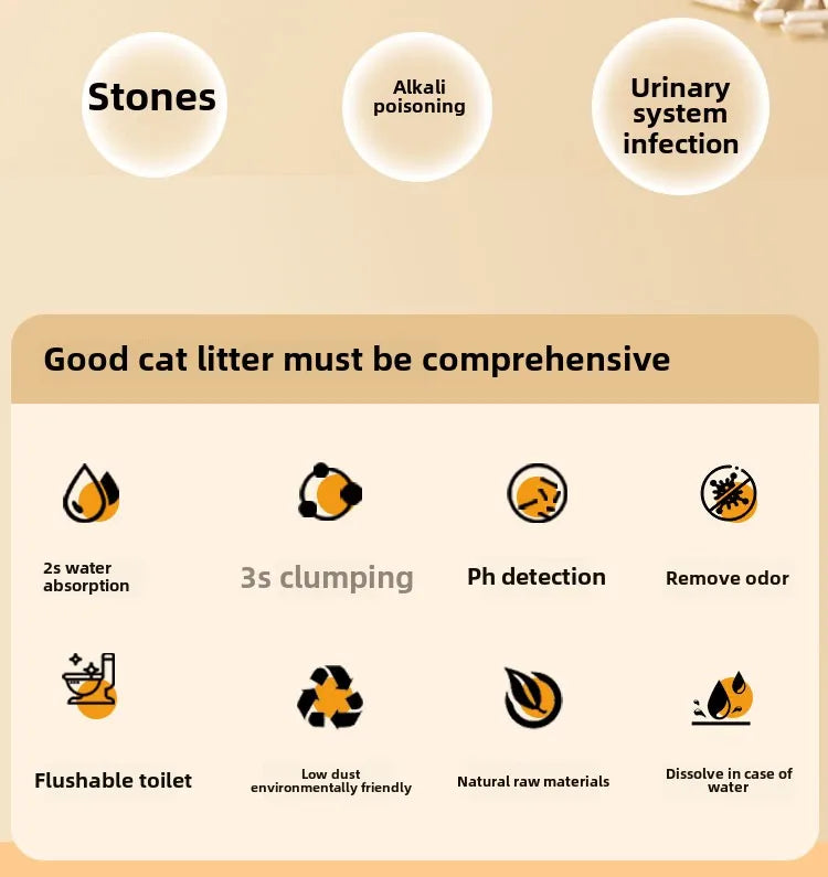 Cat pH Mixed Tofu Cat Litter