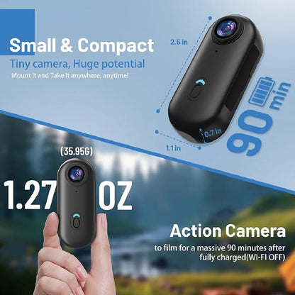Pet 4K Thumb Sports Camera