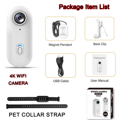Pet 4K Thumb Sports Camera